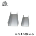 China manufacturer silver anodized aluminum 6061 t6 price channel